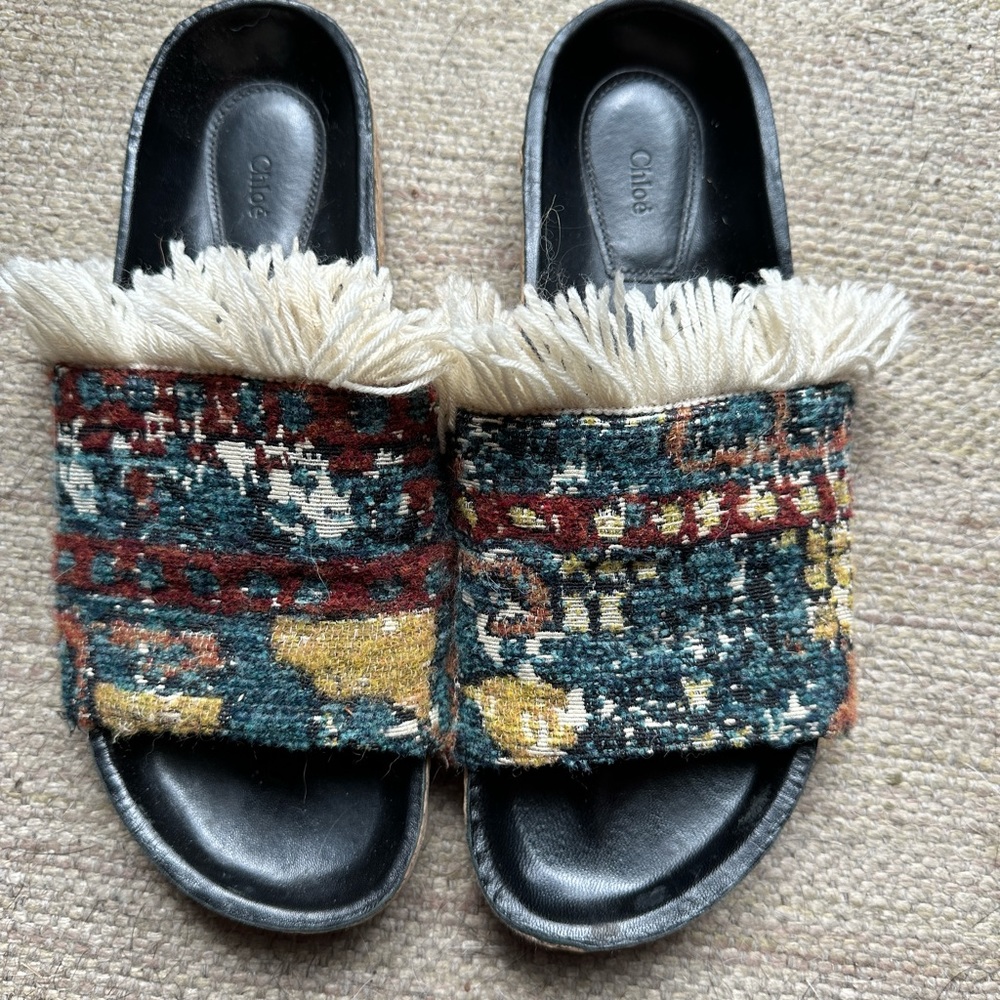 Cute hippie Chloe shoes / size 40 / free shipping